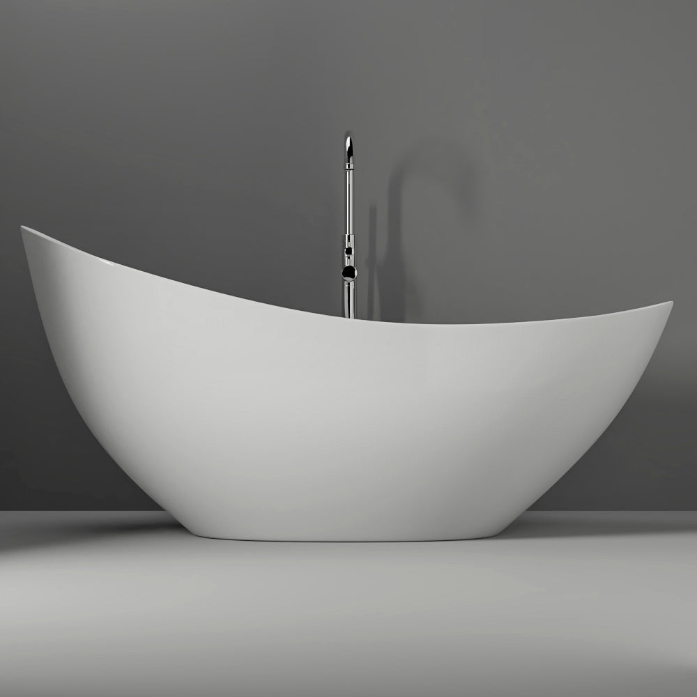 Britta 73" BARstone Slipper Tub