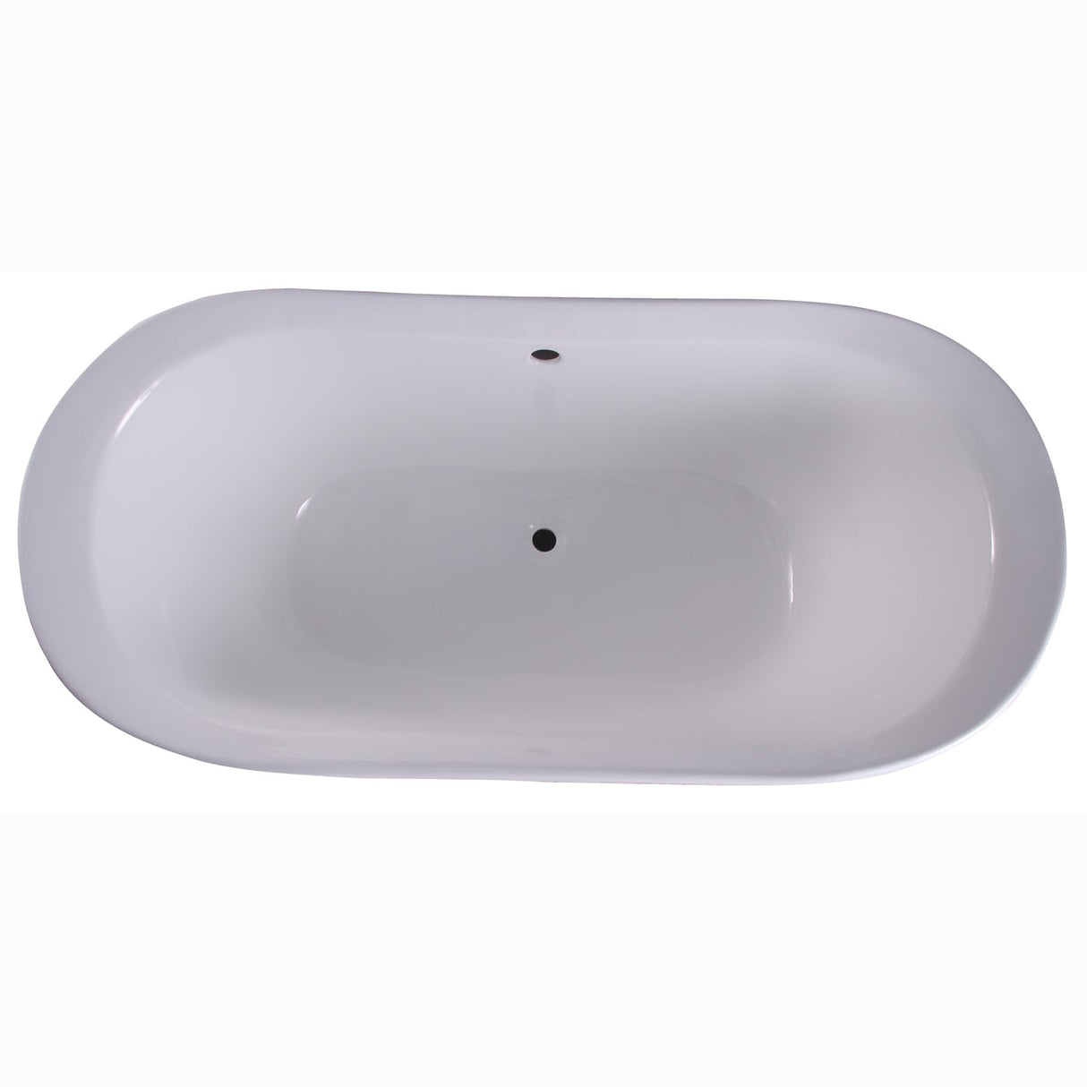 Maxmillian 67" Cast Iron Double Slipper Tub