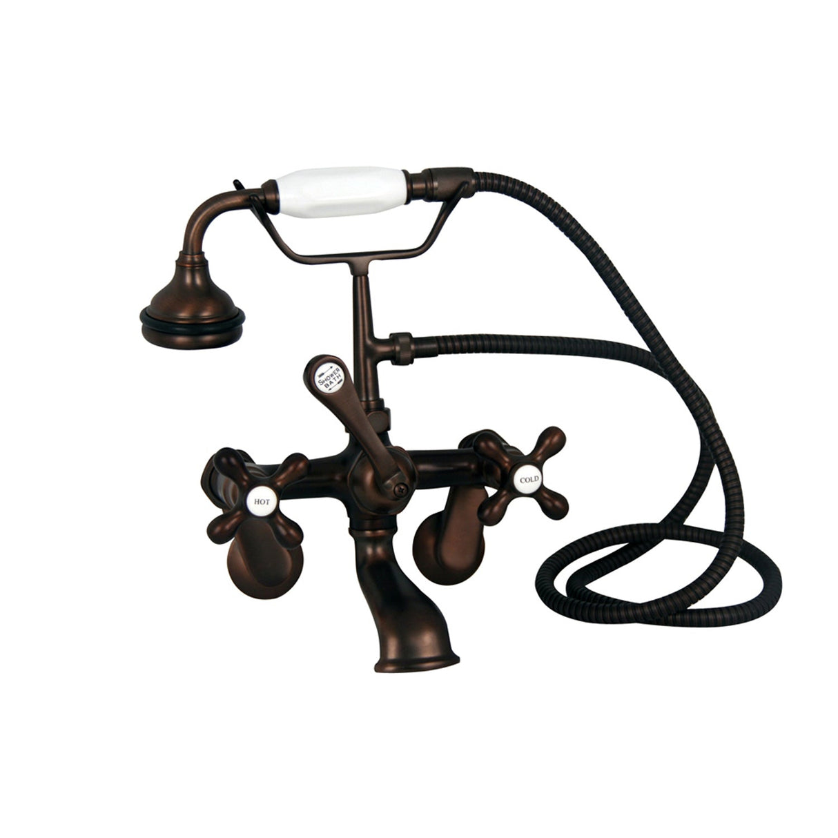 Griffin 61″ Cast Iron Slipper Tub Kit – Oil Rubbed Bronze Accessories
