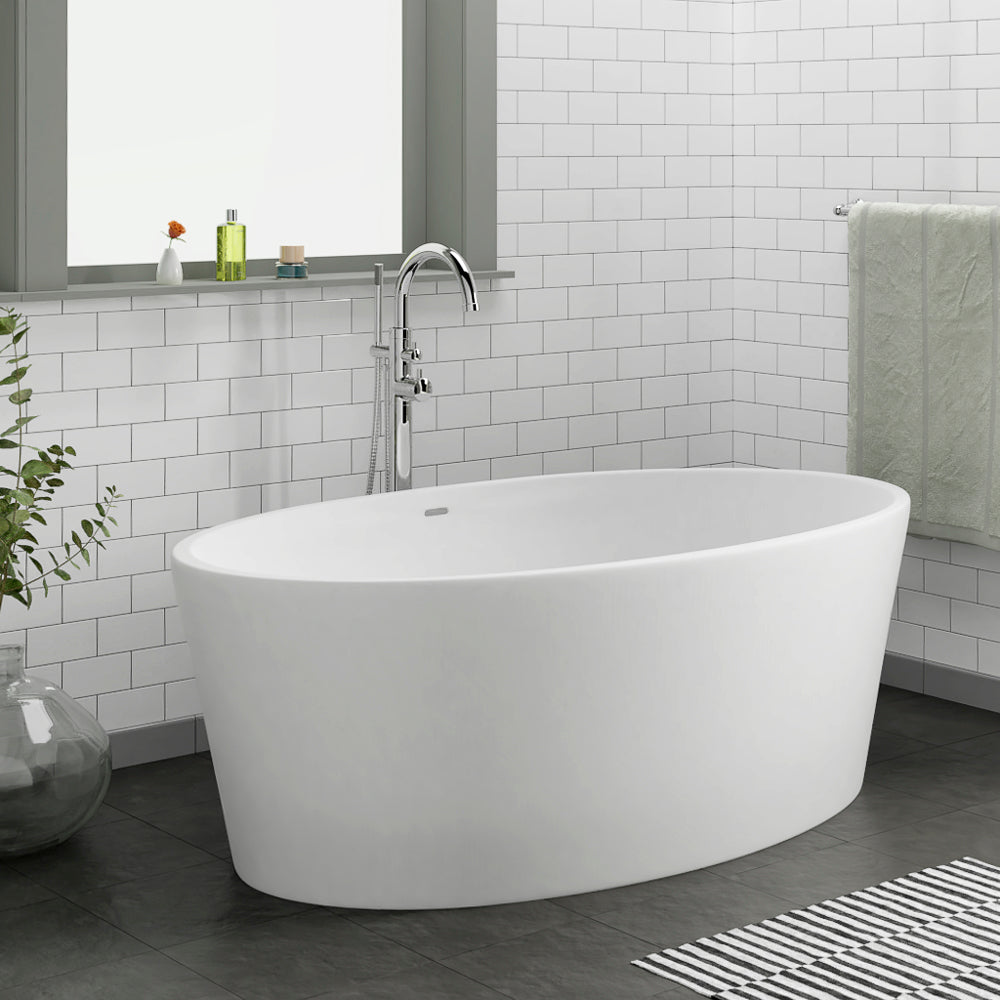 Magnus 63" BARstone Freestanding Oval Tub