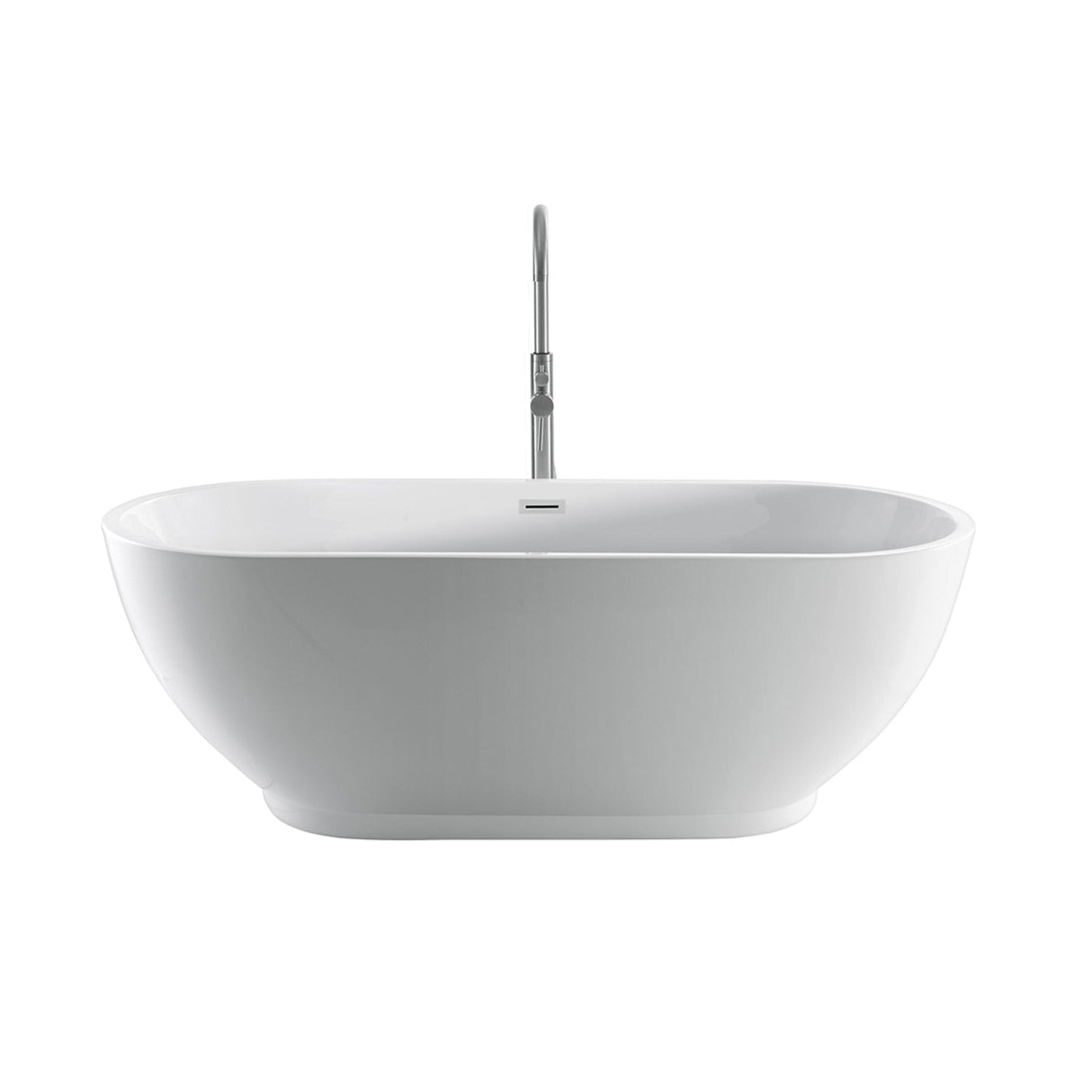 Radcliff 67" Acrylic Tub with Integral Drain and Overflow