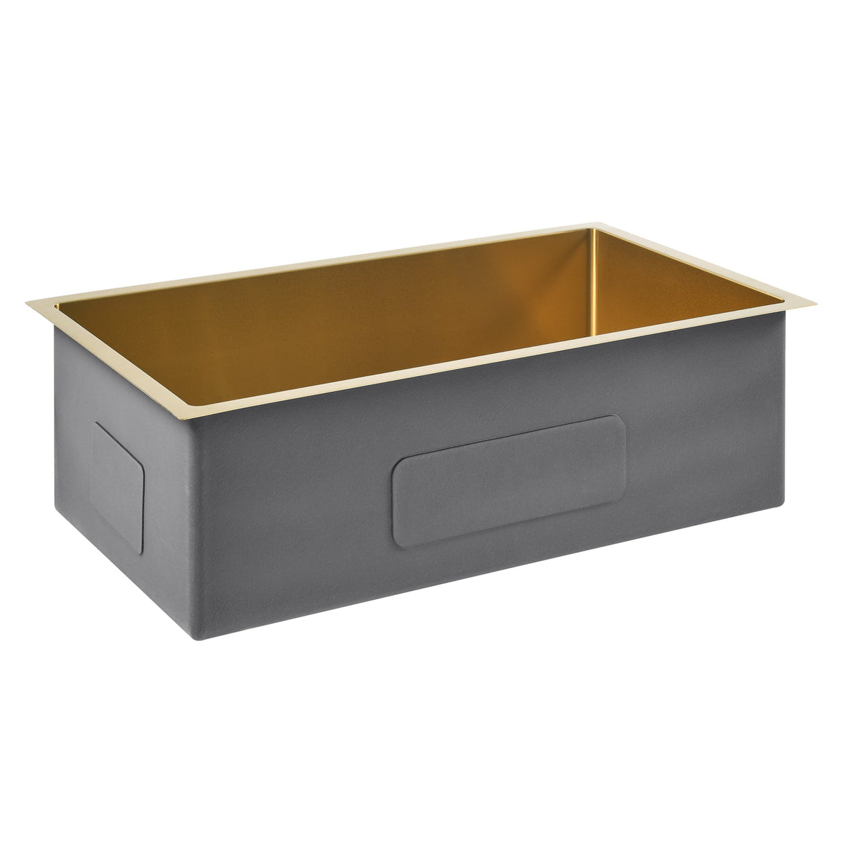 Fabyan 32" Single Bowl Gold Stainless Kitchen Sink