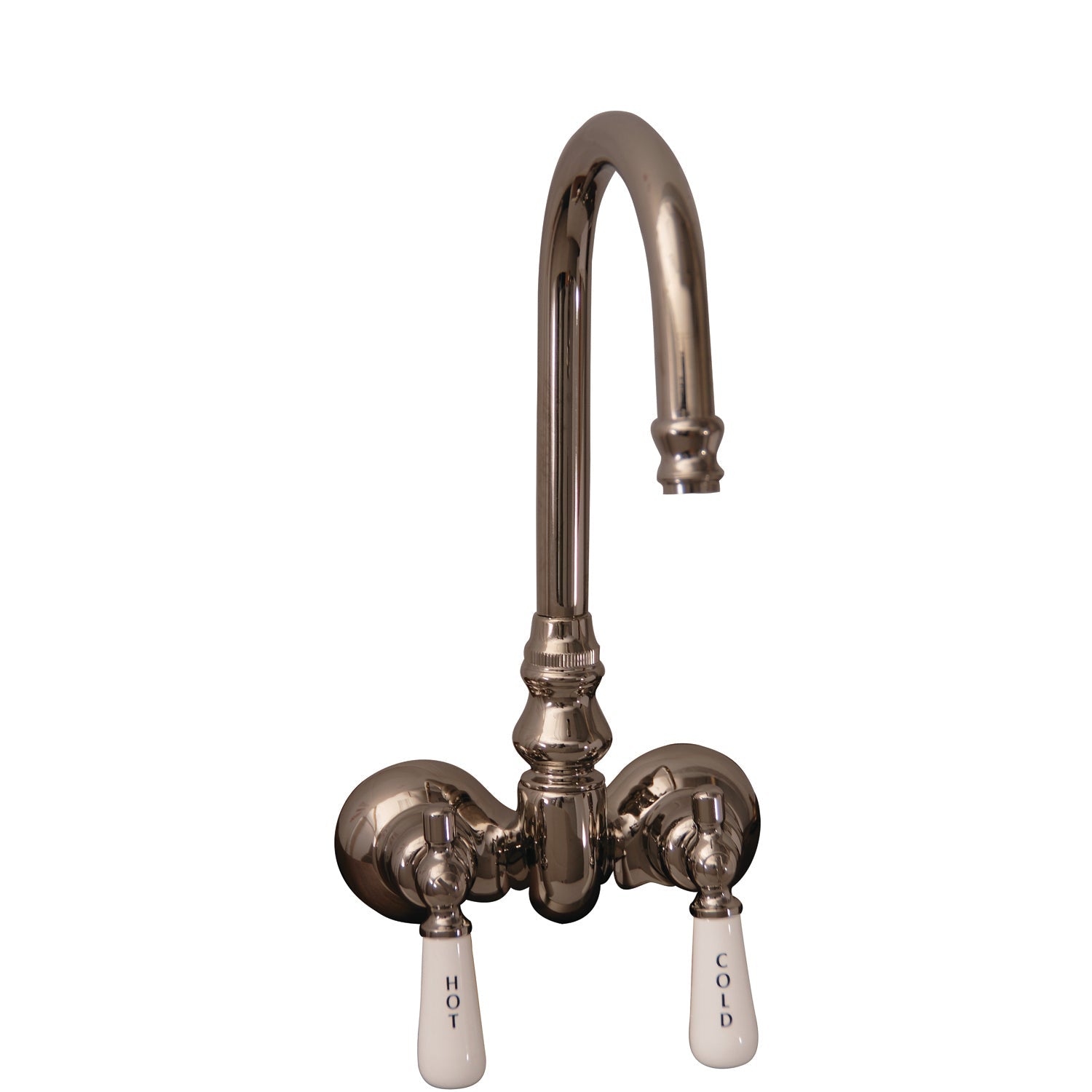 Bartlett 60" Cast Iron Roll Top Tub Kit-Polished Nickel Accessories