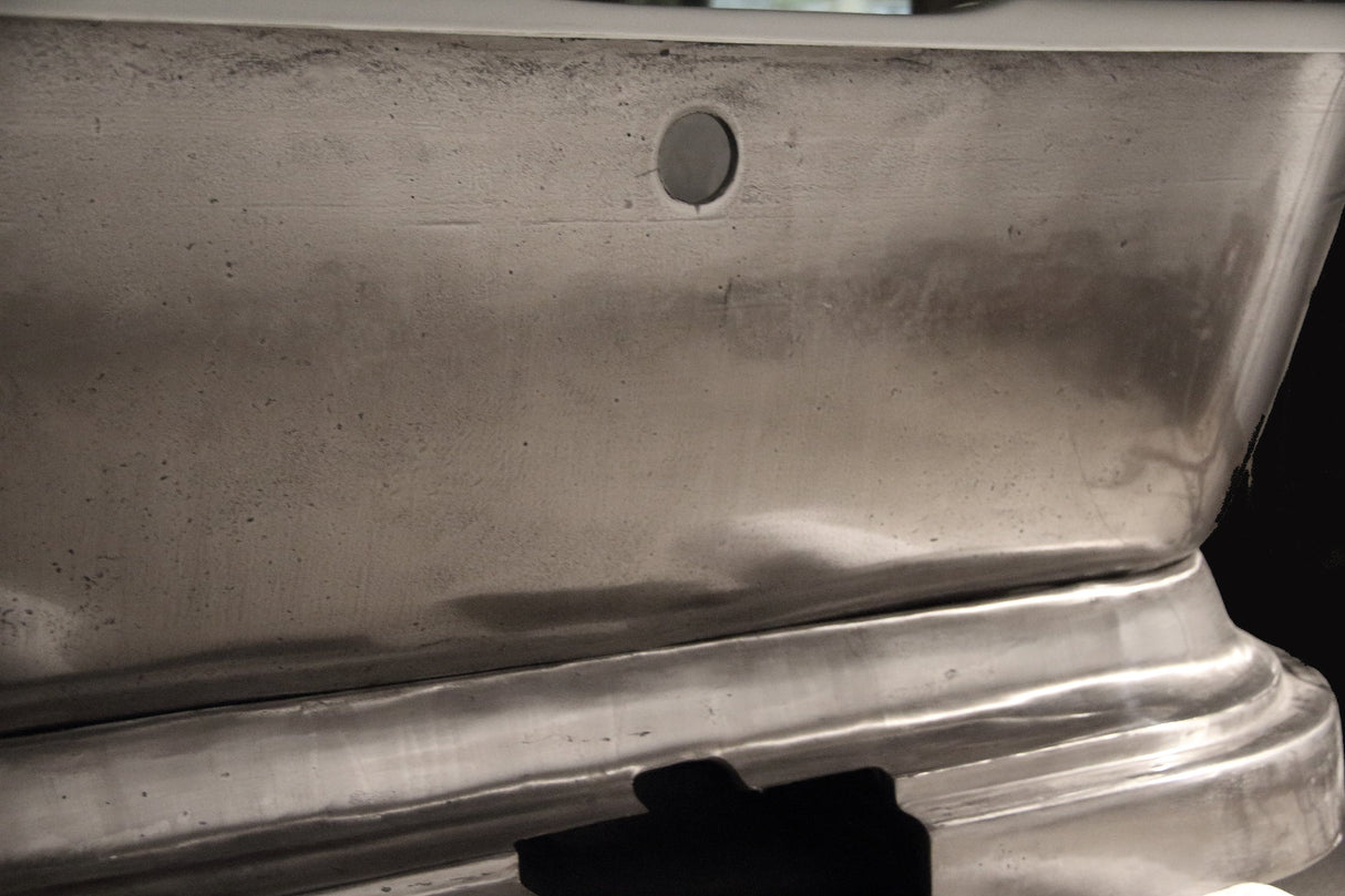 Doyle 67" Cast Iron Double Roll Top on Base