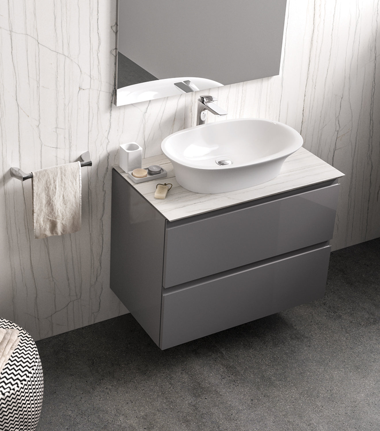 Sensation 23" Oval Vessel