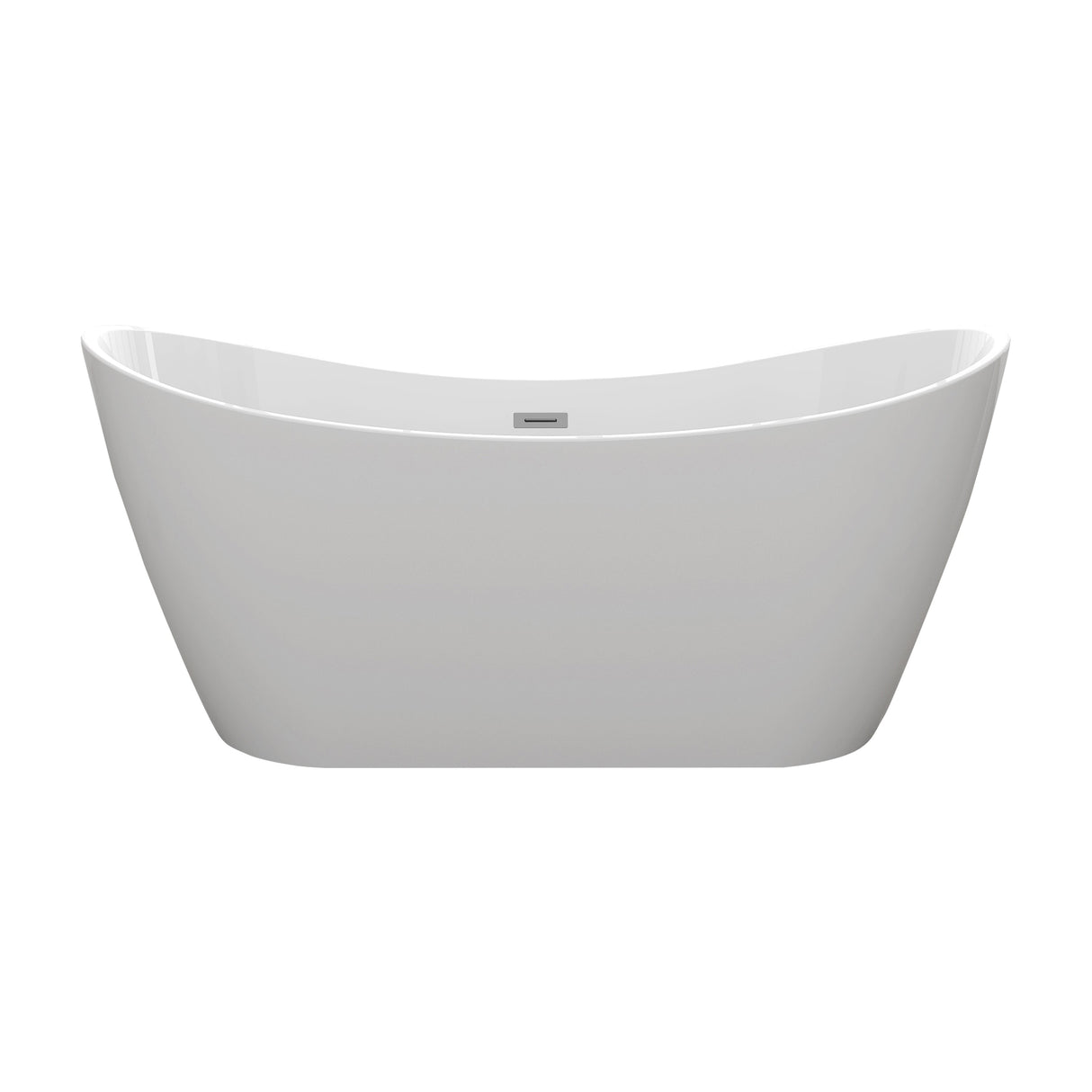 Nairobi 67" Acrylic Double Slipper Tub