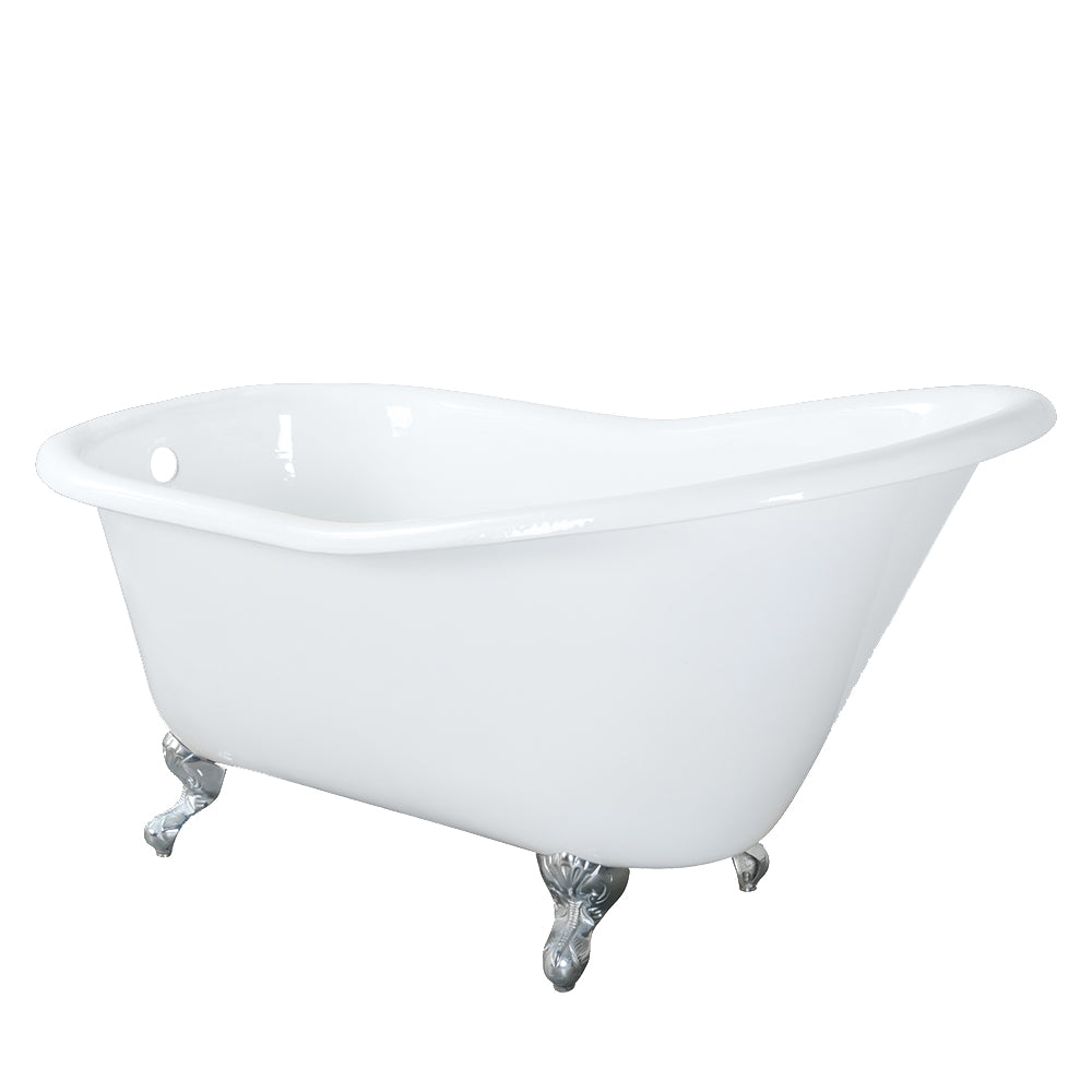 Grayson 57" Cast Iron Slipper Tub