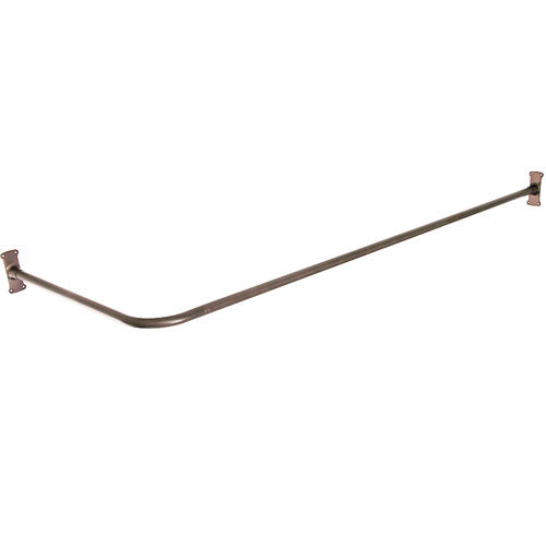48" Corner Shower Rod