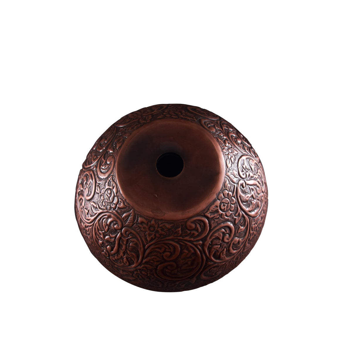 Akola 16" Round Embossed
