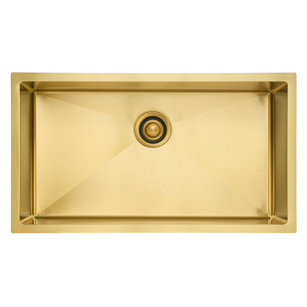 Fabyan 32" Single Bowl Gold Stainless Kitchen Sink