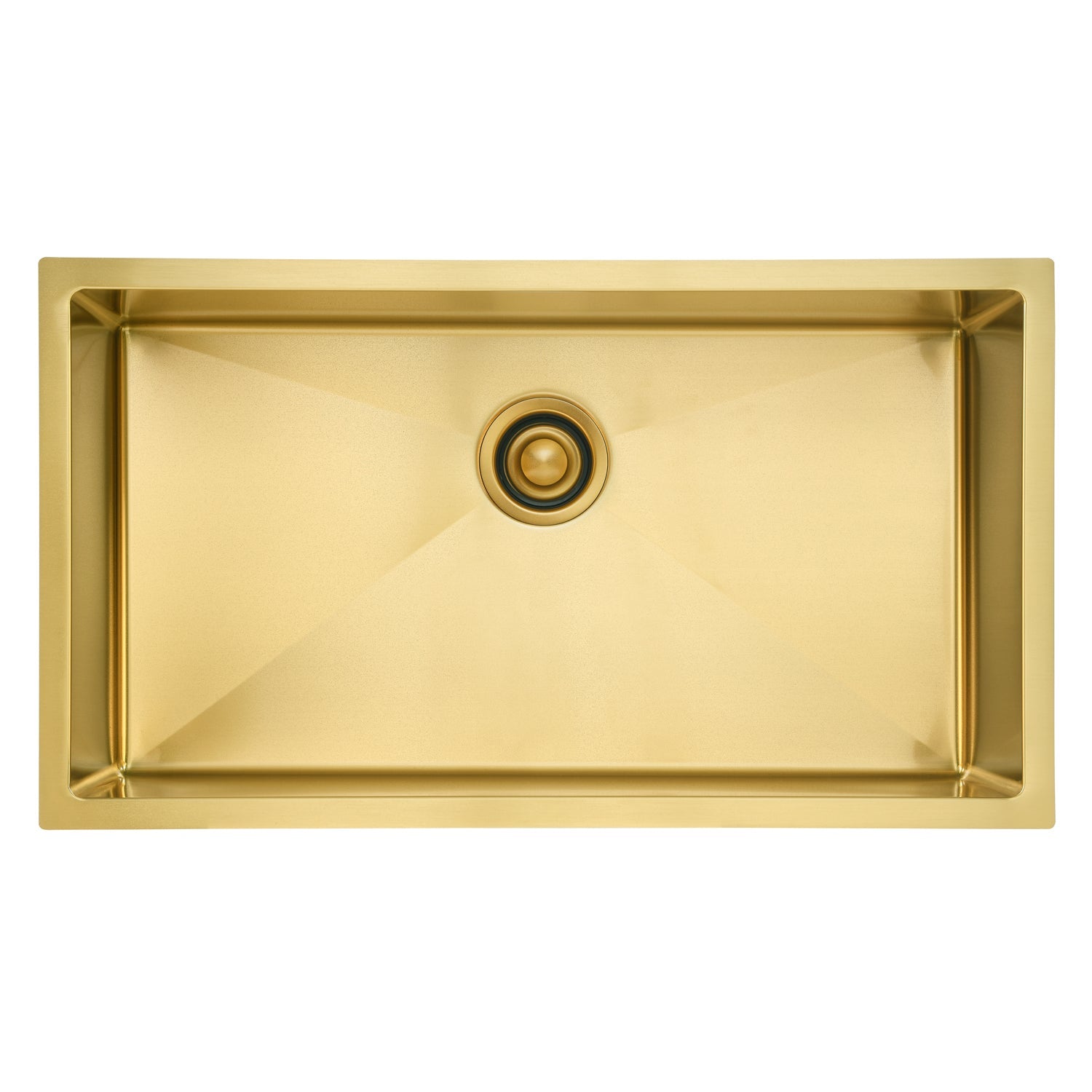 Fabyan 32" Single Bowl Gold Stainless Kitchen Sink