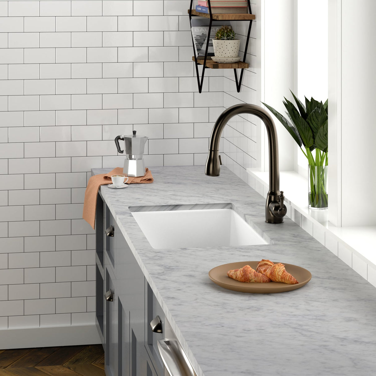 Sheila 32″ Single Bowl Kitchen Sink