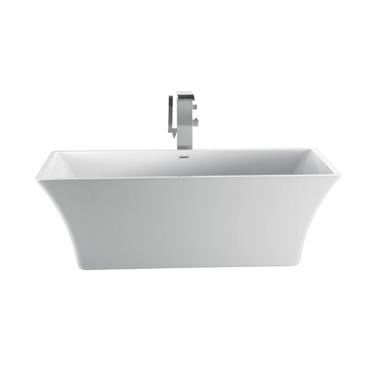 Tara 60" Acrylic Tub with Integral Drain and Overflow