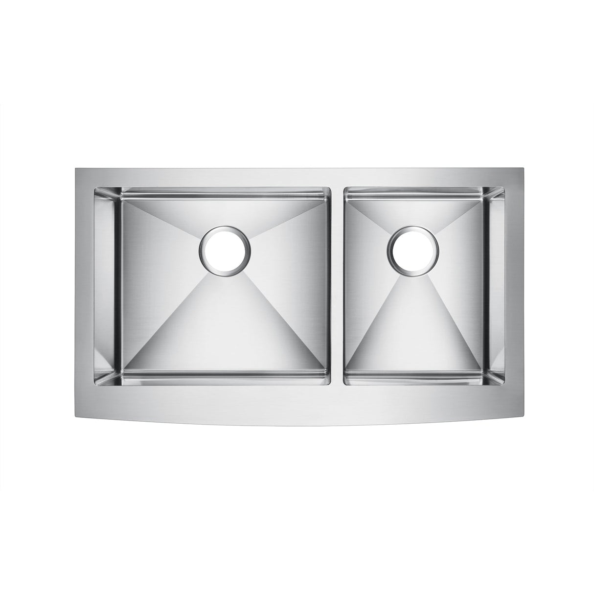 Damita Double Bowl Stainless Apron-Front Sink