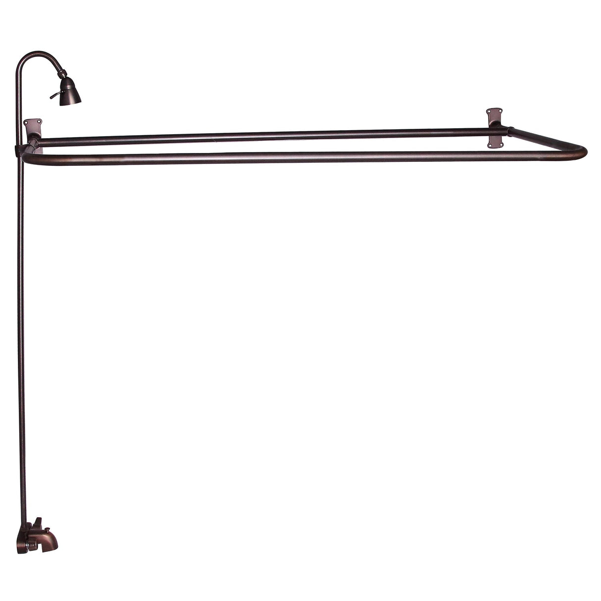Rectangular “D” Shower Unit
