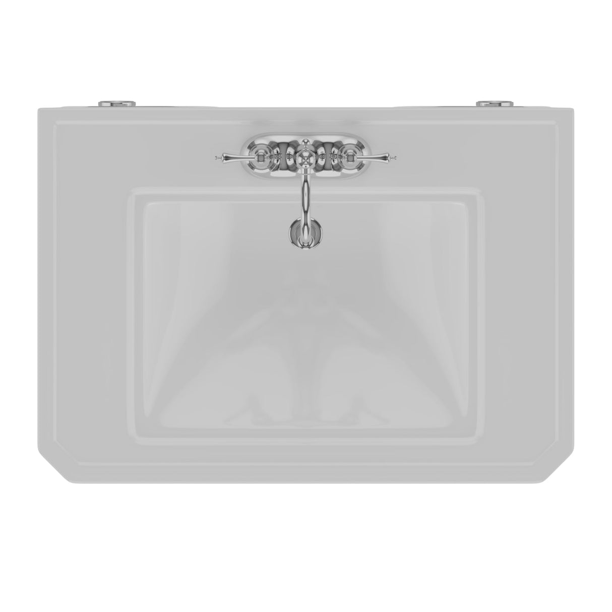 Drew 30″ Console with Brass Stand