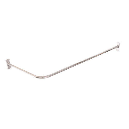 48" Corner Shower Rod