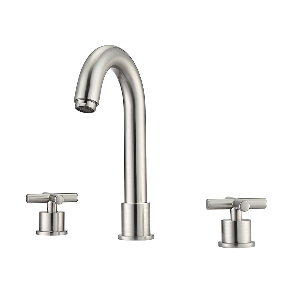 Conley Widespread Lavatory Faucet with Metal Cross Handles
