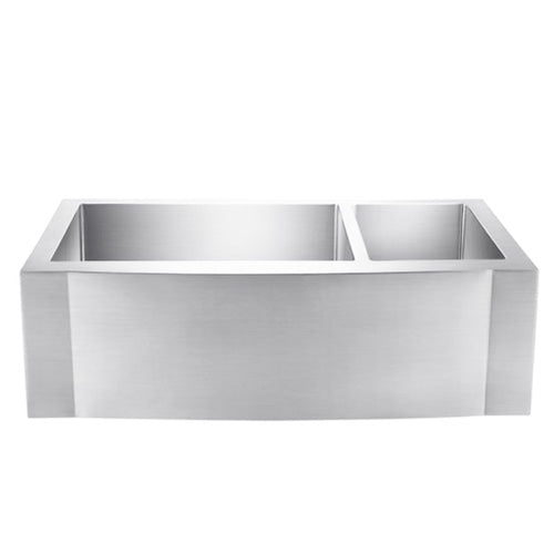 Cervantes Double Bowl Stainless Apron-Front Sink