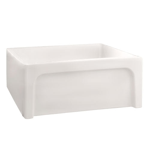 Carmon 24″ Single Bowl Fire Clay Apron-Front Sink