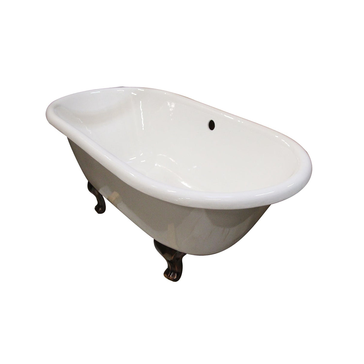 Columbia 60" Cast Iron Double Roll Top