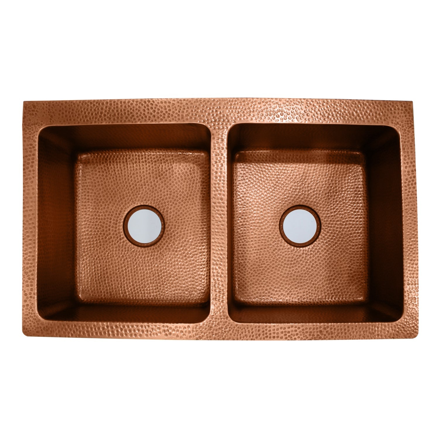 36" Grecia Double Bowl Apron-Front Sink