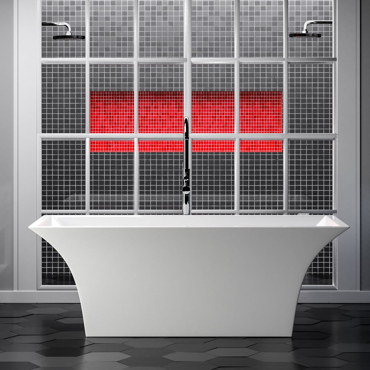 Simone 67" Acrylic Tub