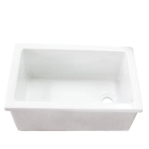 23" Fireclay Utility Sink