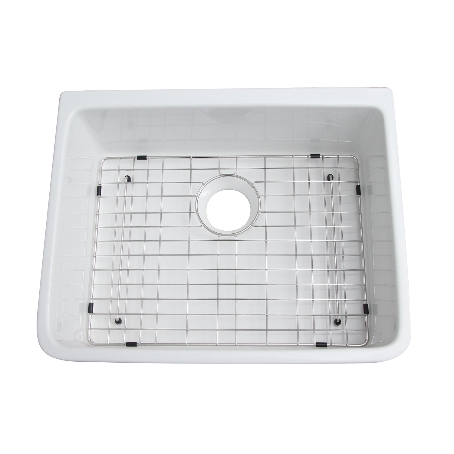 Brooke Fireclay Single Bowl Apron-Front Sink
