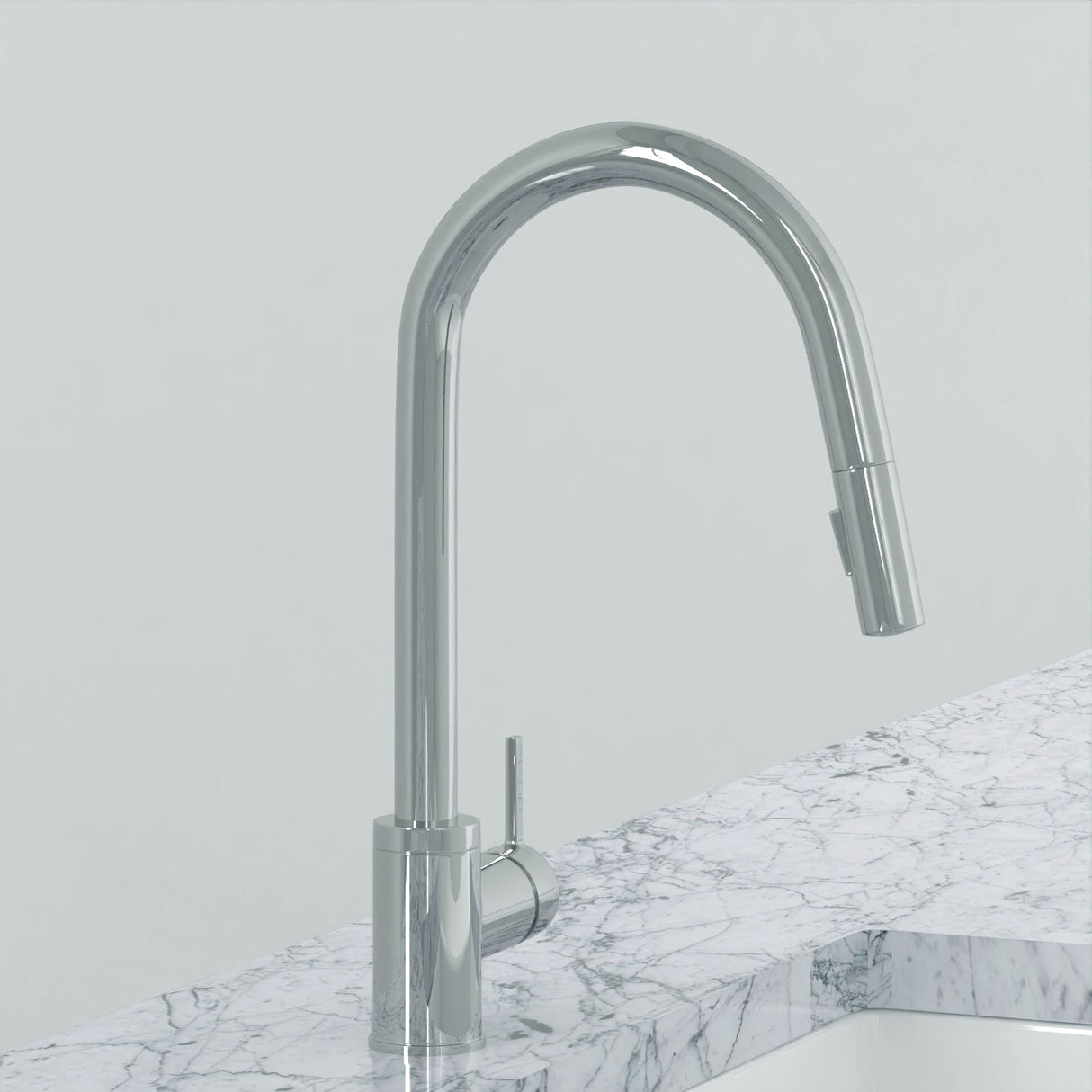 Fenton Single Handle Kitchen Faucet with Single Handle 1