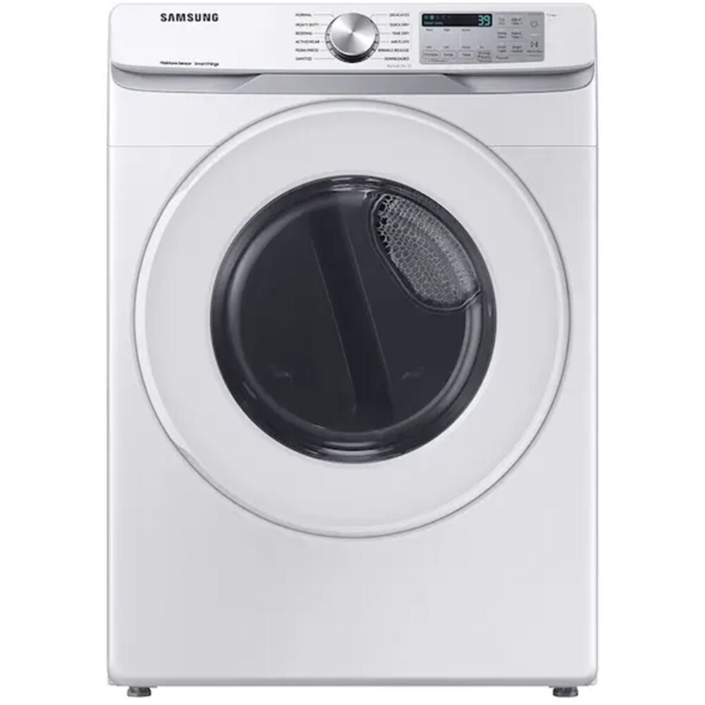 Samsung DVE51CG8000WA3 7.5 cu. ft. Smart Electric Front Load Dryer with Sensor Dry