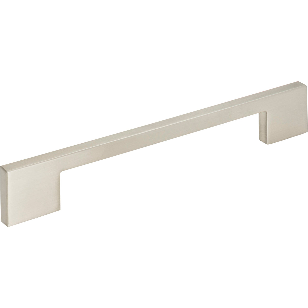 Atlas Homewares Thin Square Pull 7 9/16 Inch (c-c) Brushed Nickel