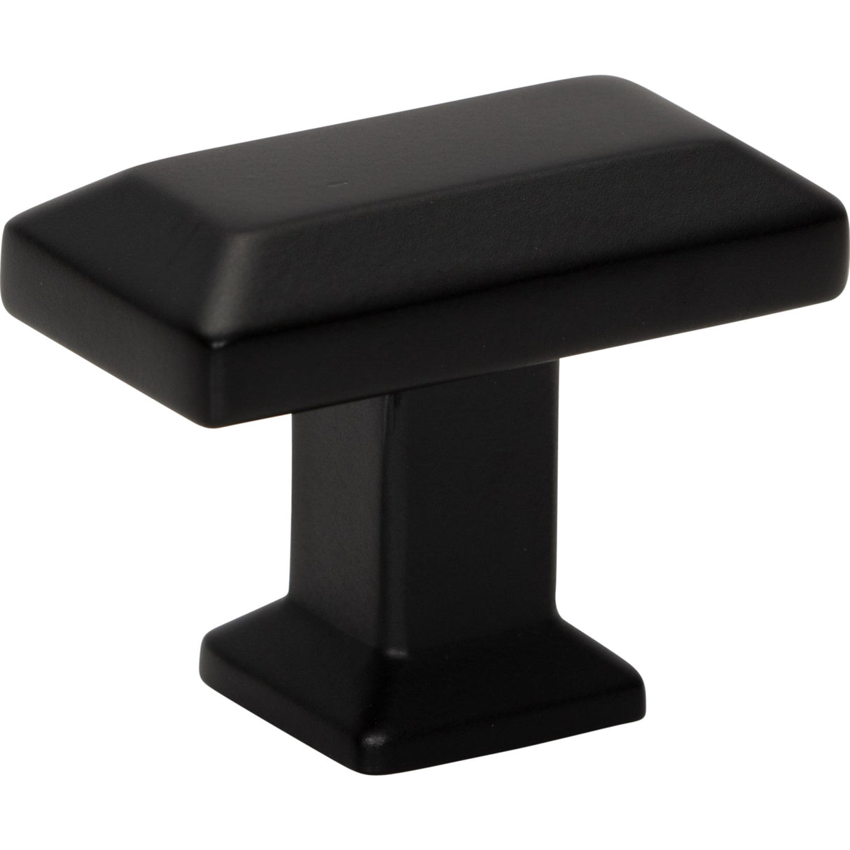 Atlas Homewares Sweetbriar Lane Rectangle Knob 1 3/8 Inch Matte Black