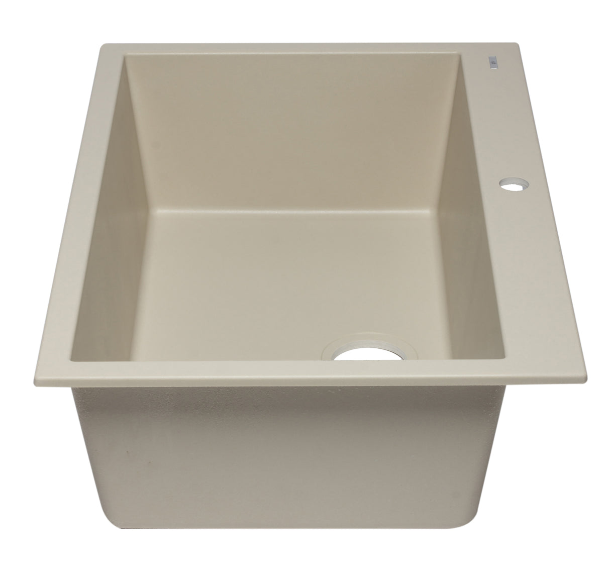 ALFI brand AB3322DI-B Biscuit 33" Single Bowl Drop In Granite Composite Kitchen Sink