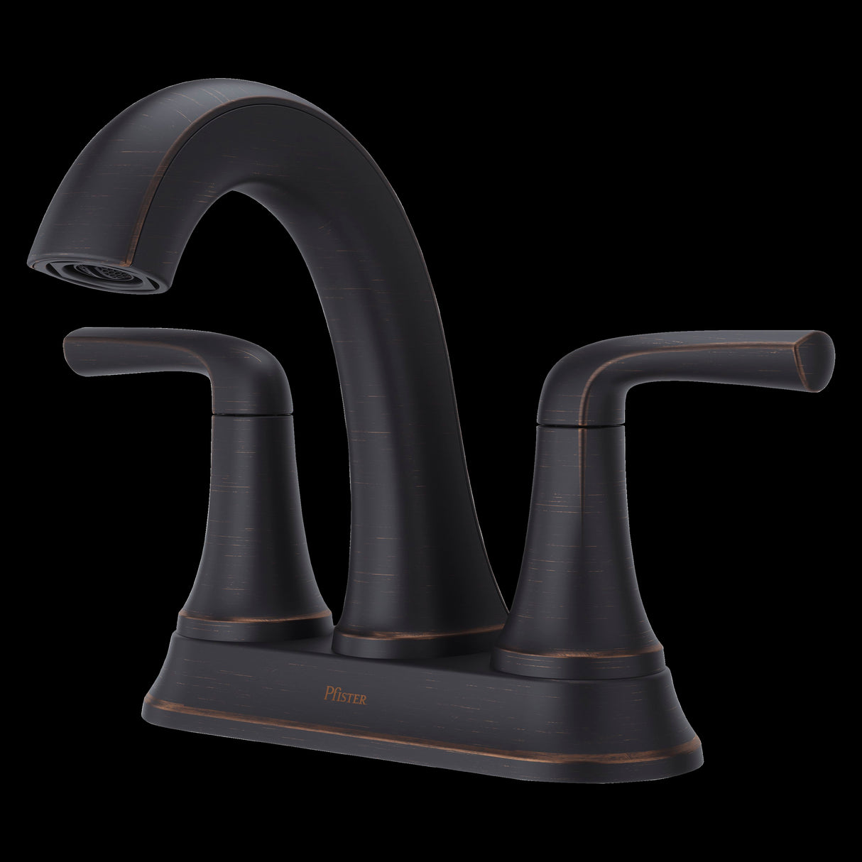 McAllen 2-Handle 4" Centerset Bathroom Faucet in Tuscan Bronze