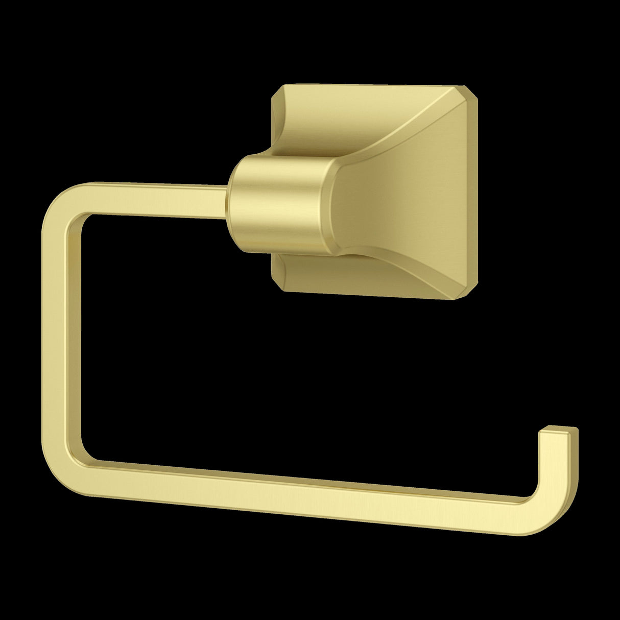 Park Avenue Toilet Paper Holder in Brushed Gold