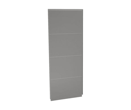 MAAX 103415-306-514 Utile 36 in. Composite Direct-to-Stud Side Wall in Erosion Pebble grey