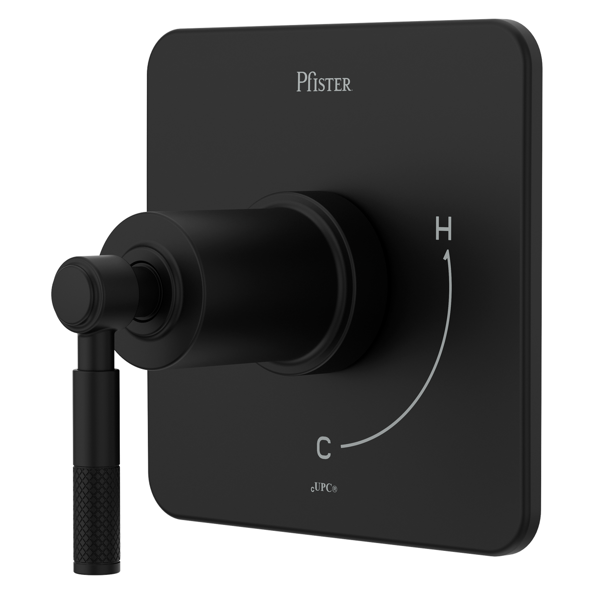Hillstone 1-Handle Tub & Shower Valve Only Trim in Matte Black