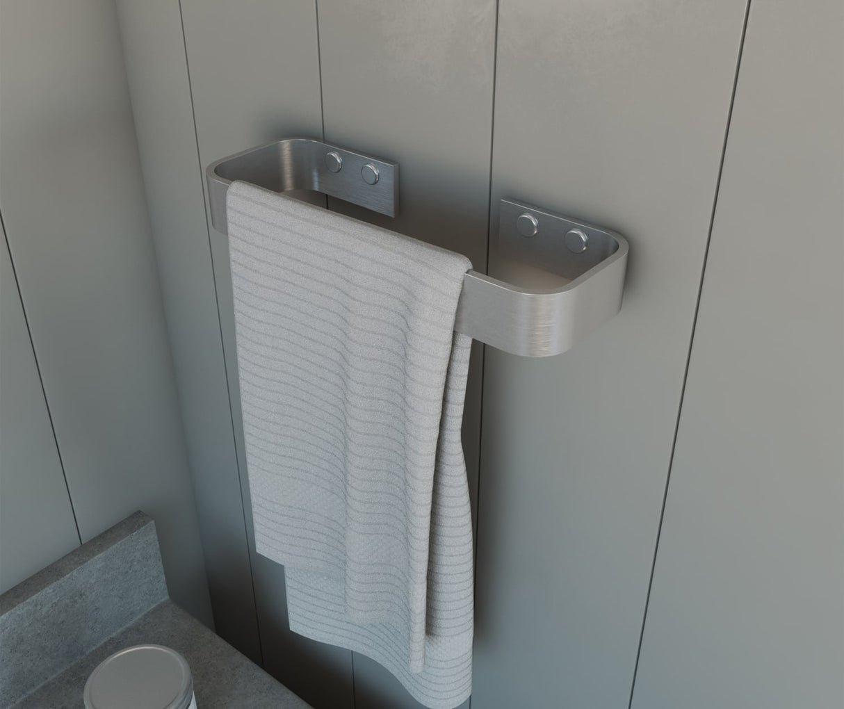 Swanstone Odile Suite Hand Towel Holder in Brushed Chrome HT10045081.201