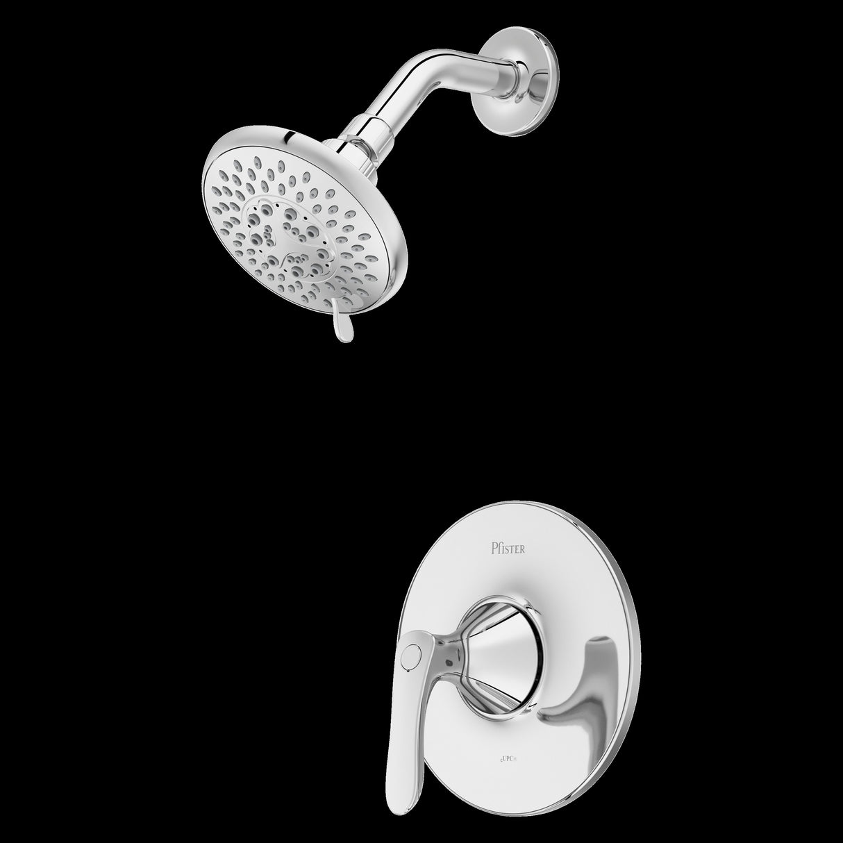 Weller 1-Handle Shower Only Trim Kit in Polished Chrome