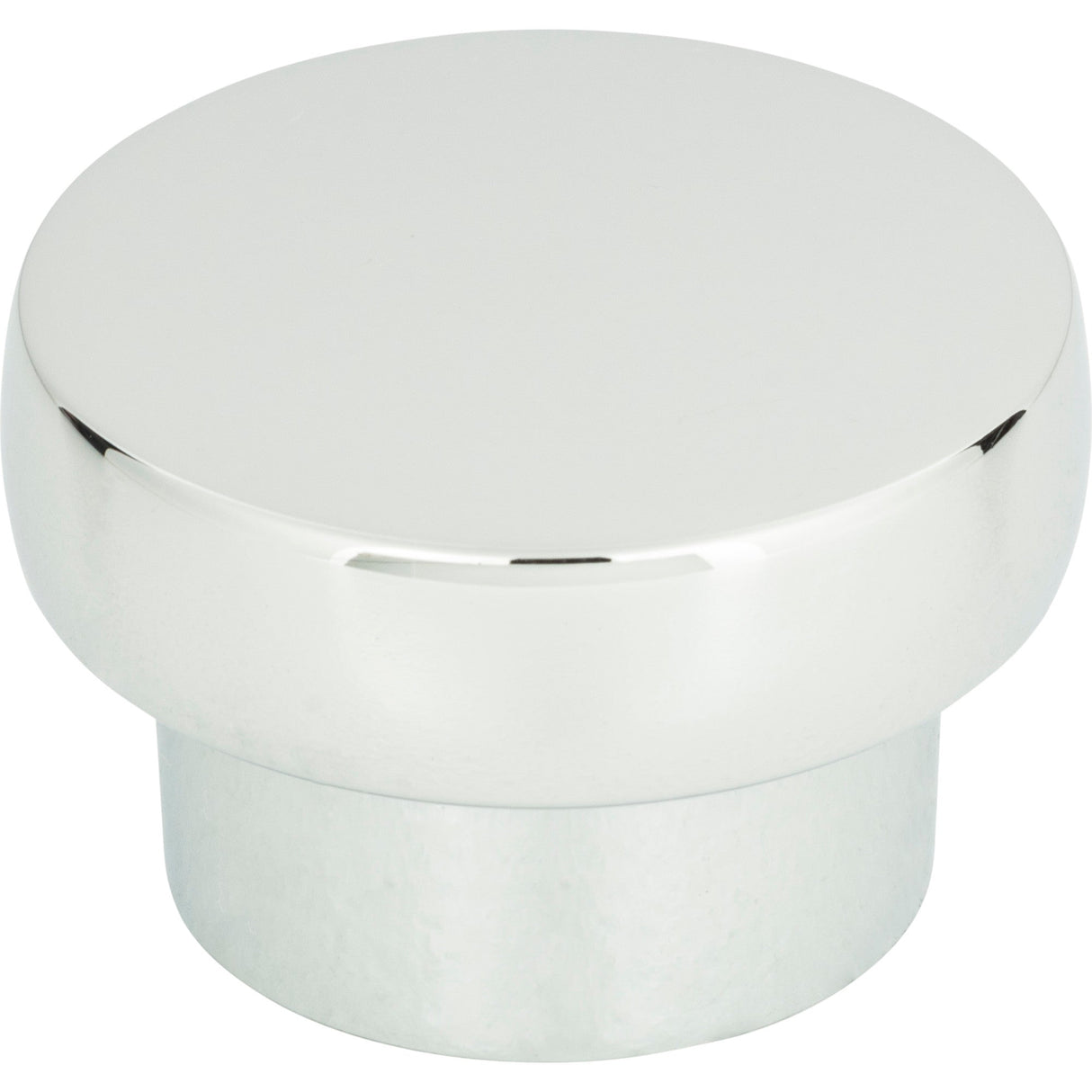 Atlas Homewares Chunky Round Knob Large 1 13/16 Inch Polished Chrome
