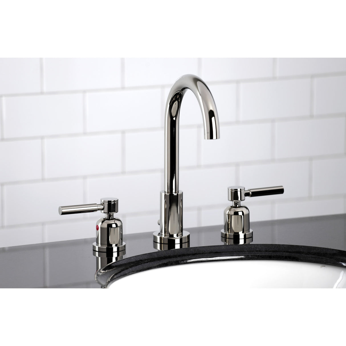 Fauceture FSC8929DL Concord Widespread Bathroom Faucet, Polished Nickel