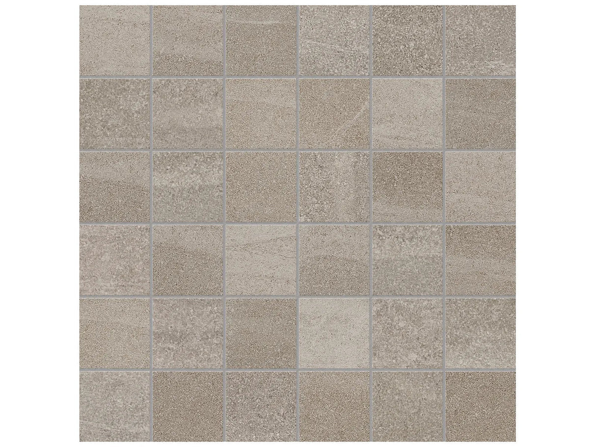 Anatolia Tile 2X2 Matte Crux Earth 36 Piece Porcelain Mosaics. 1 Sheet = 1.16 Sq. Ft. 4501-0075-0 (63-528) Earth 2x2 - premium natural stone mosaic tile from Anatolia Tile, available at PoshHaus showroom in Keene, NH