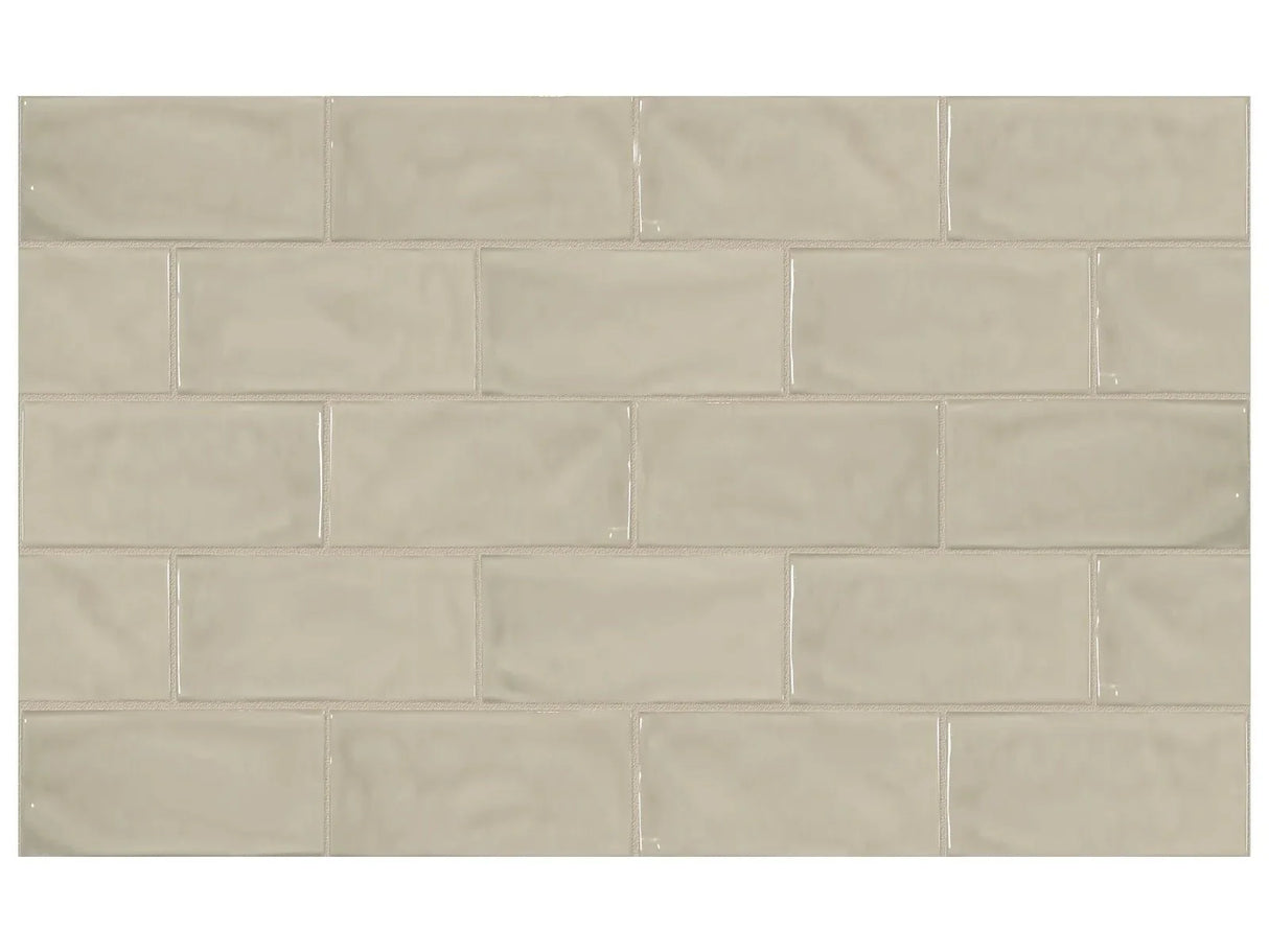 Anatolia Tile 3X6 Marlow Earth Glossy Wall 4000-0077-1 Earth 3x6 Glossy - premium natural stone mosaic tile from Anatolia Tile, available at PoshHaus showroom in Keene, NH