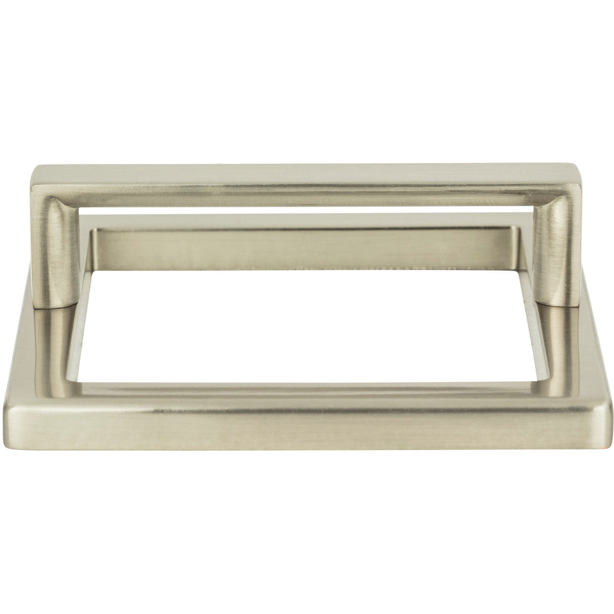 Atlas Homewares Tableau Square Base and Top 3 Inch (c-c) Brushed Nickel