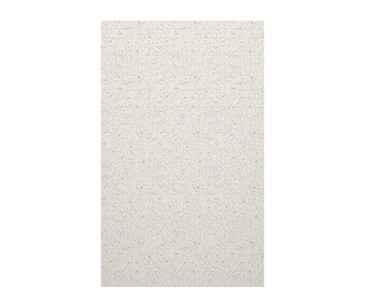 Swanstone SSST-3696-1 x 36 Swanstone Classic Subway Tile Glue up Bathtub and Shower Single Wall Panel in Bermuda Sand SSST369601.040