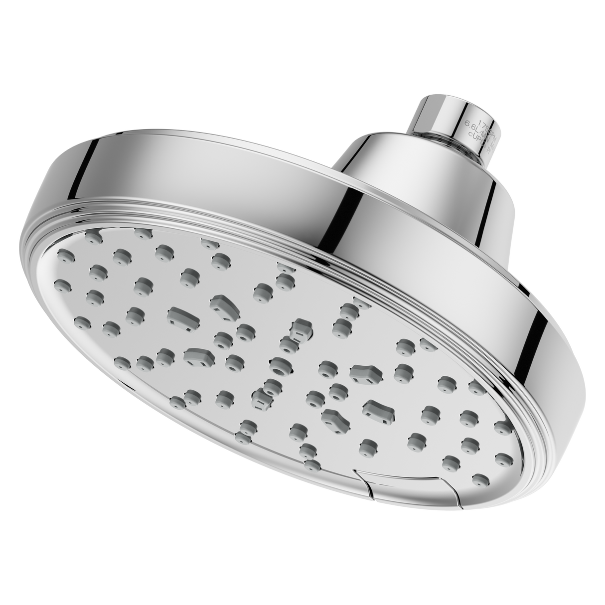 Transitional Round Universal Showerhead in Polished Chrome