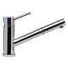 ALFI brand AB2025-PSS Solid Polished Stainless Steel Pull Out Single Hole Kitchen Faucet