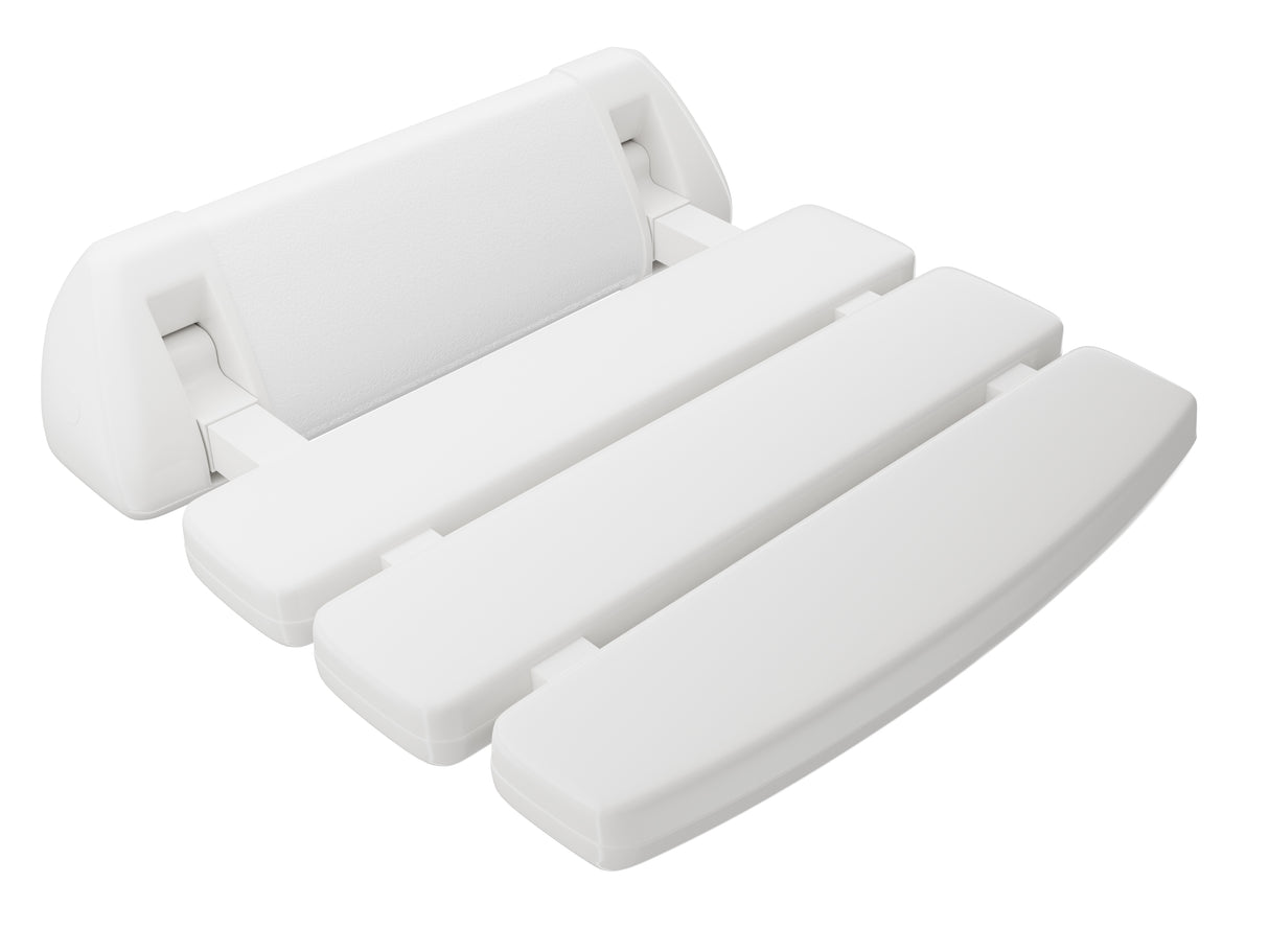 Class 13.78 in. Wall Mounted Folding Shower Seat SS-C