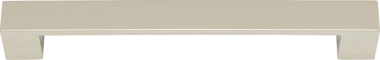 Atlas Homewares Wide Square Pull 7 9/16 Inch (c-c) Polished Nickel